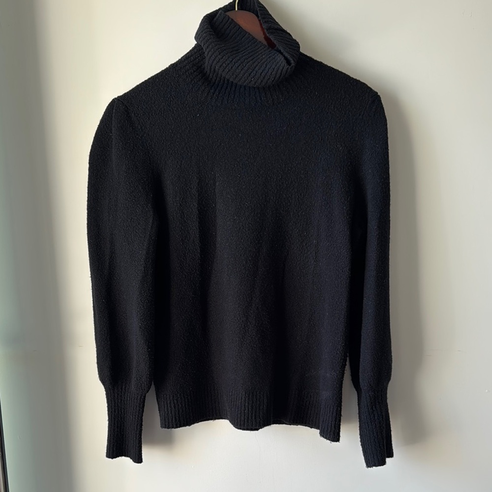 Black Turtleneck Sweater